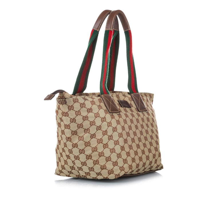 G*G GG Canvas Web Handbag (SHG-20463)