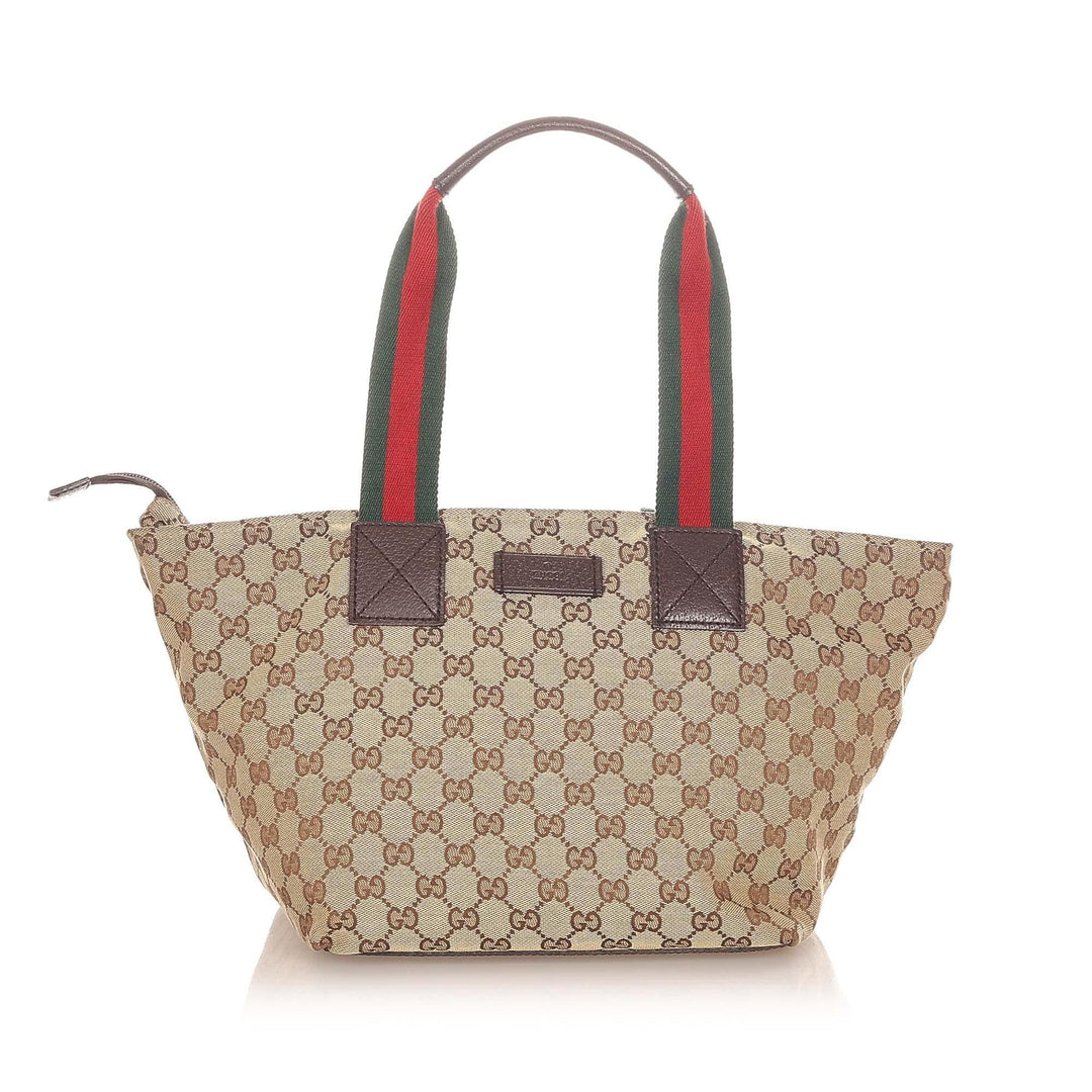 G*G GG Canvas Web Handbag (SHG-20615)