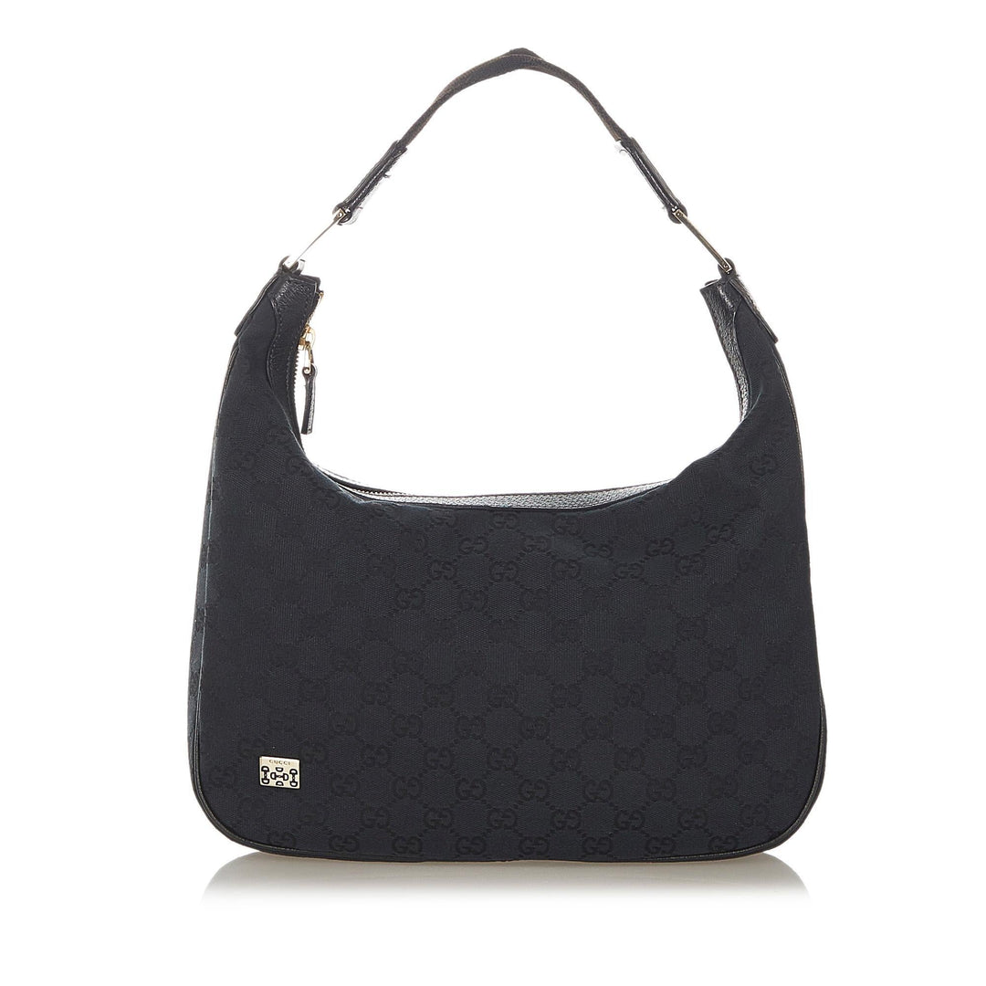 G*G GG Canvas Web Shoulder Bag (SHG-19071)