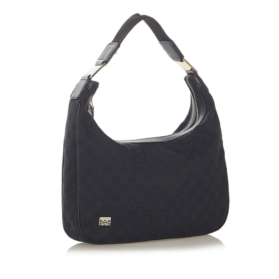 G*G GG Canvas Web Shoulder Bag (SHG-19071)