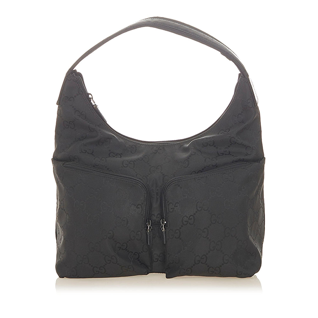 G*G GG Nylon Shoulder Bag (SHG-19554)