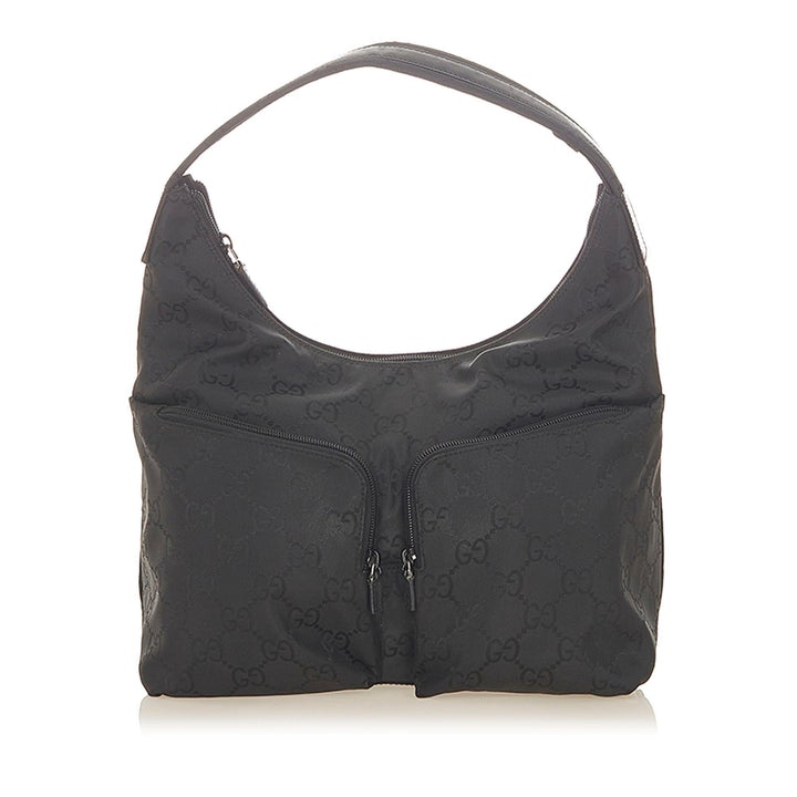 G*G GG Nylon Shoulder Bag (SHG-19554)
