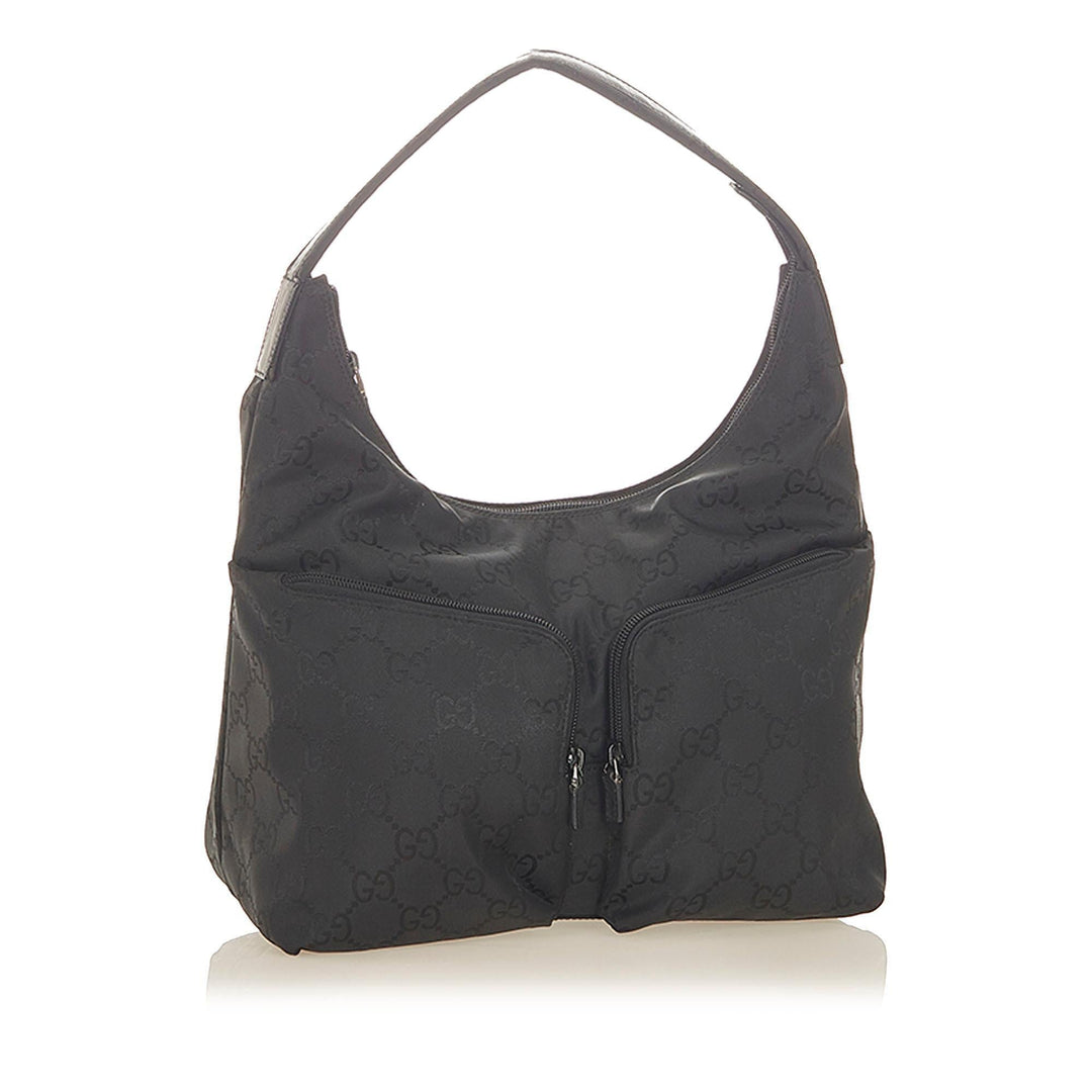 G*G GG Nylon Shoulder Bag (SHG-19554)