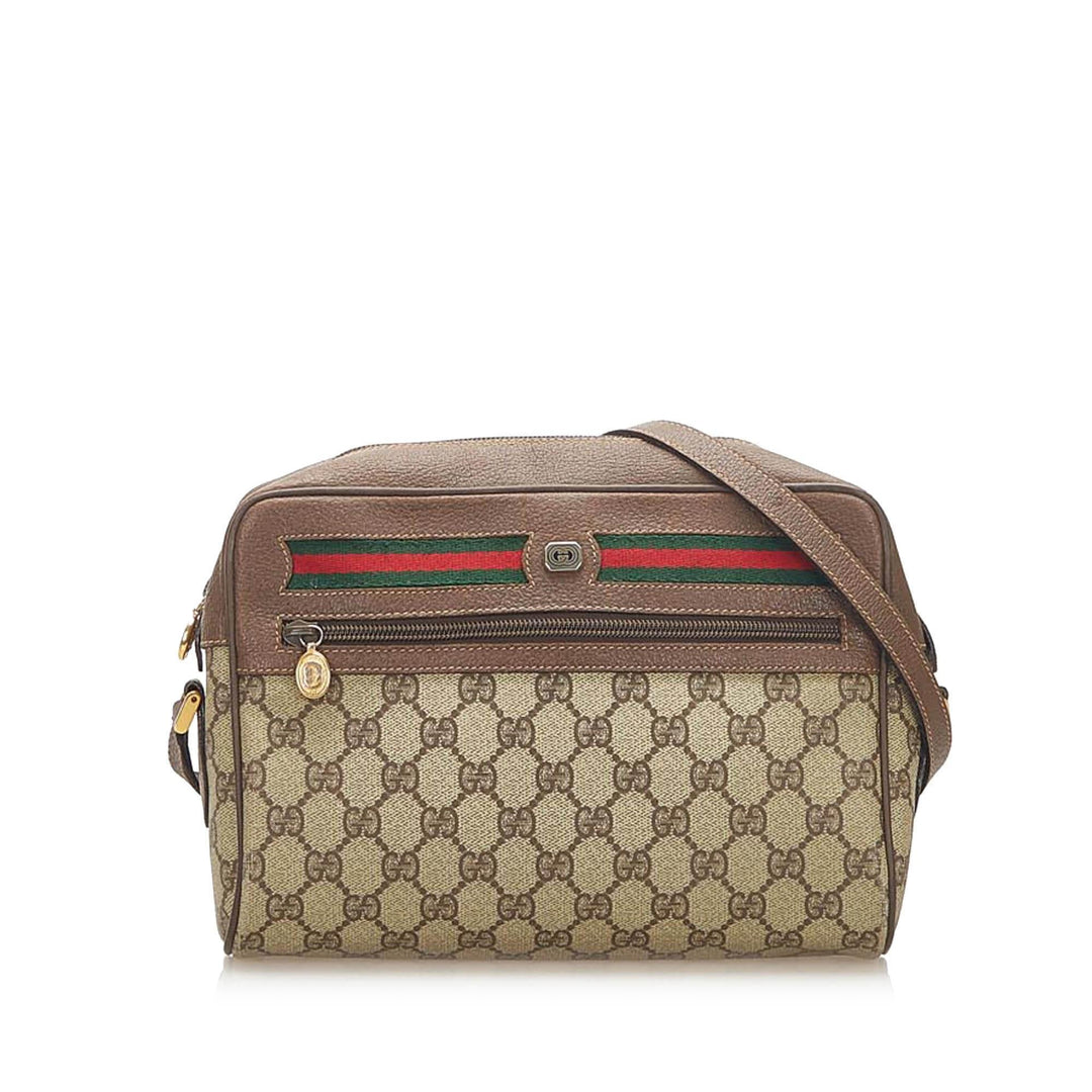 G*G GG Supreme Web Crossbody Bag (SHG-18772)
