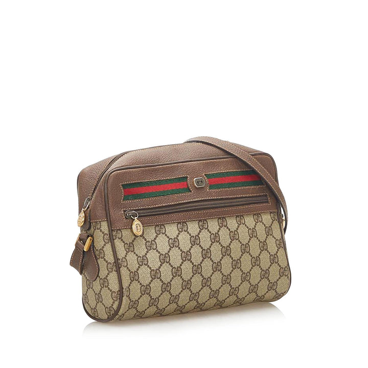 G*G GG Supreme Web Crossbody Bag (SHG-18772)
