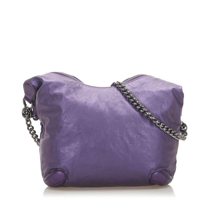 G*G Galaxy Chain Leather Shoulder Bag (SHG-19332)