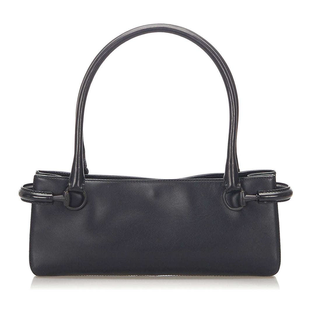 G*G Horsebit Leather Handbag (SHG-18760)