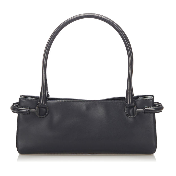 G*G Horsebit Leather Handbag (SHG-18760)