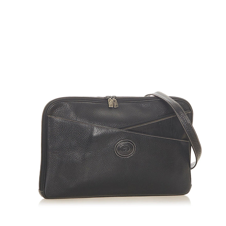 G*G Interlocking G Leather Crossbody Bag (SHG-19992)