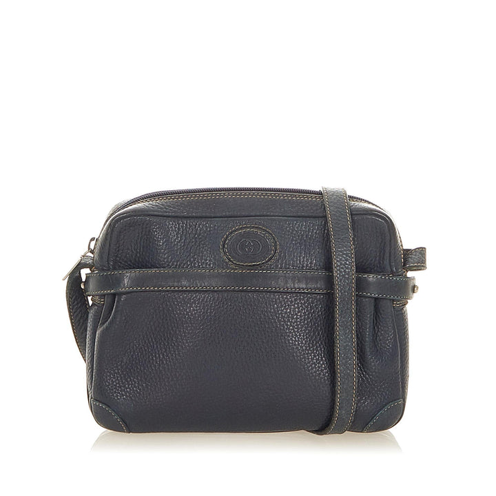 G*G Interlocking G Leather Crossbody Bag (SHG-20229)