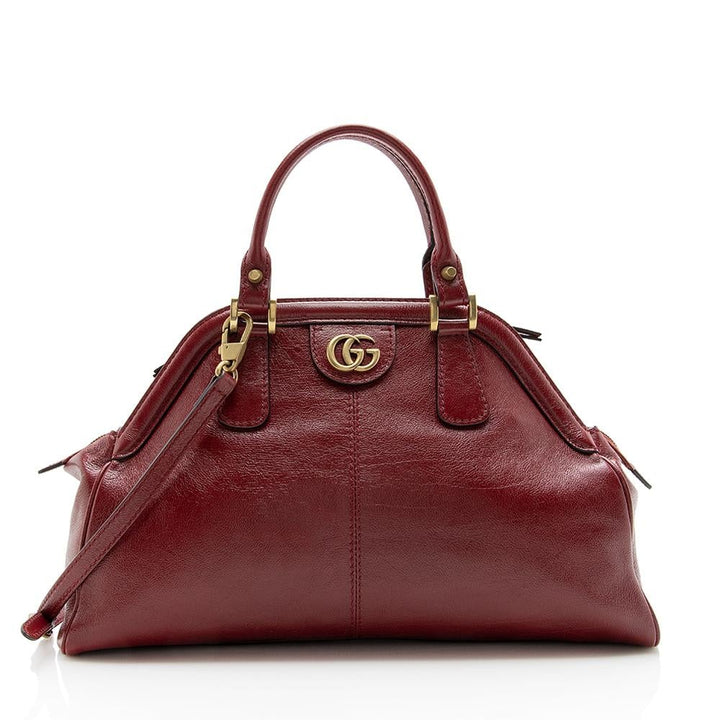 G*G Leather Re(belle) Medium Top Handle Bag (SHF-14516)