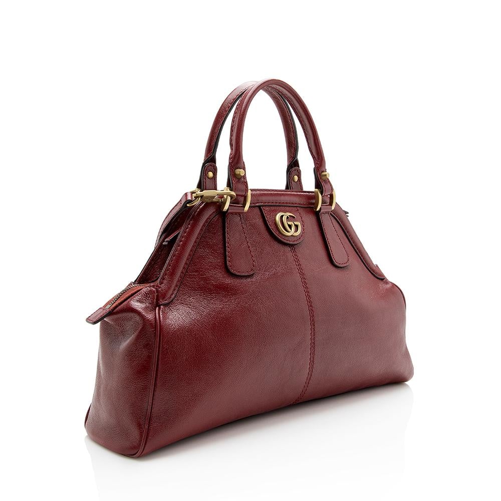 G*G Leather Re(belle) Medium Top Handle Bag (SHF-14516)