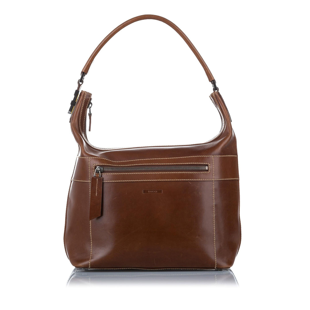 G*G Leather Shoulder Bag (SHG-18934)
