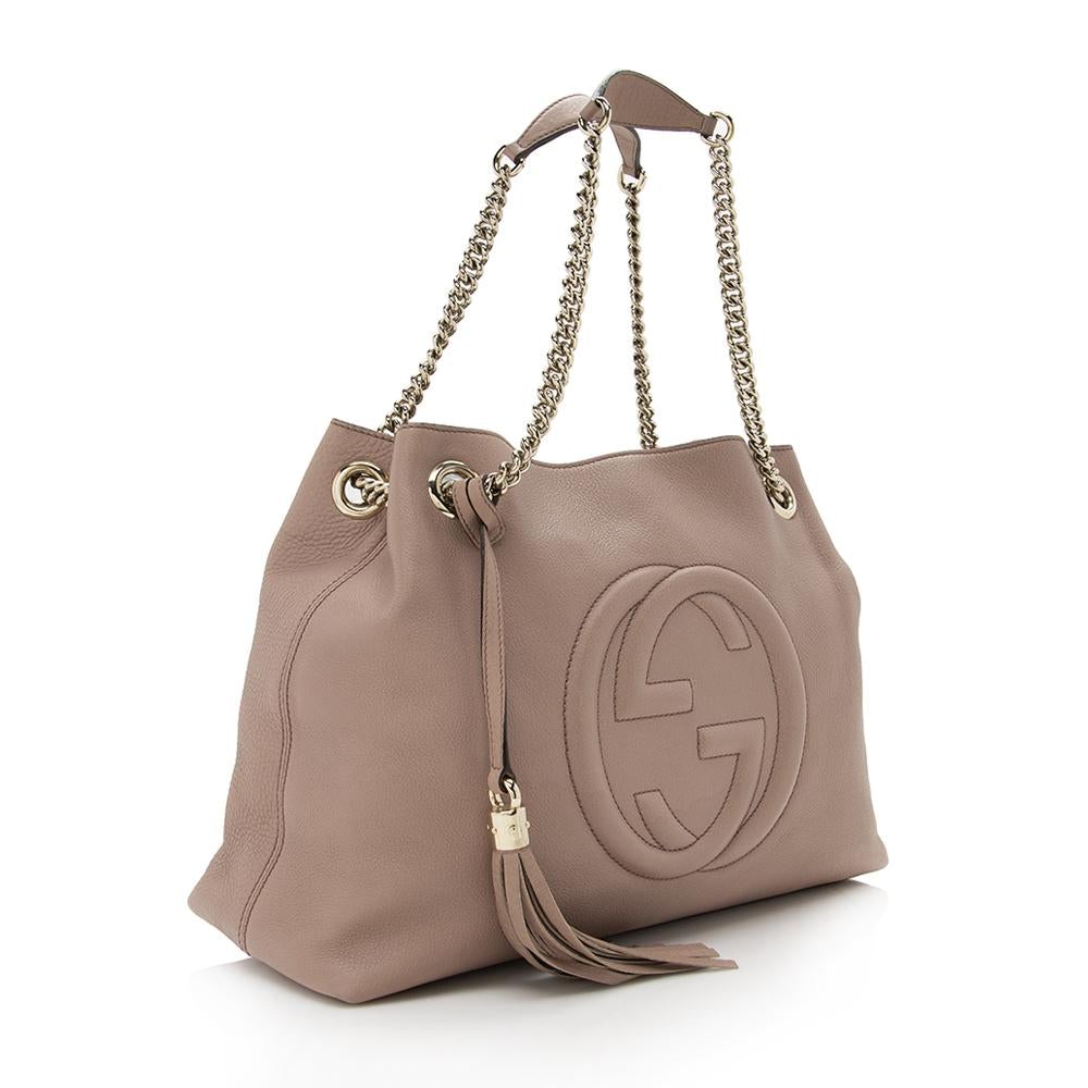 G*G Leather Soho Medium Shoulder Bag (SHF-14288)