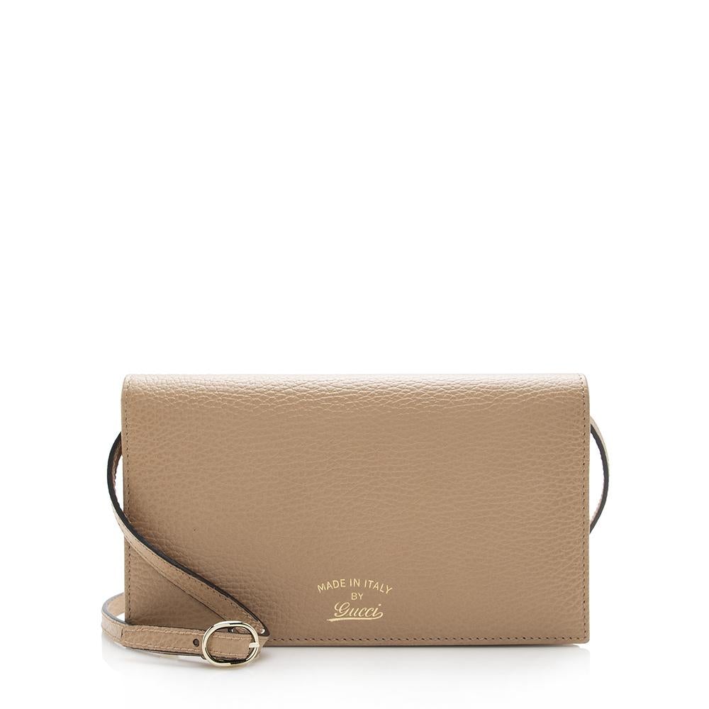 G*G Leather Swing Crossbody Bag (SHF-14504)