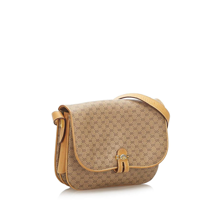 G*G Micro GG Canvas Crossbody Bag (SHG-18770)