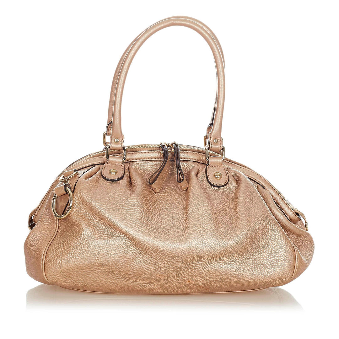 G*G Sukey Leather Satchel (SHG-20821)