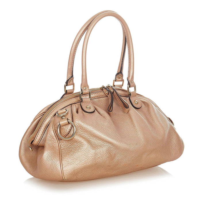 G*G Sukey Leather Satchel (SHG-20821)