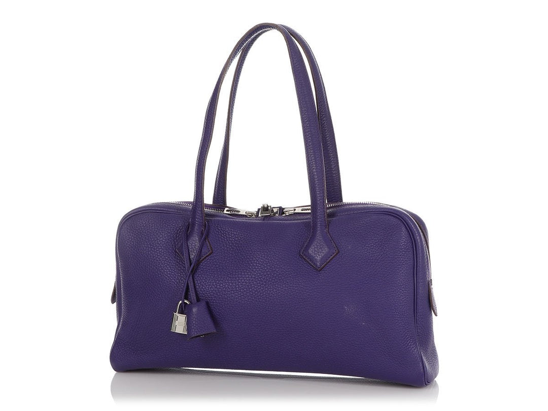 Hermès Bleu Iris Clémence Victoria Elan 35