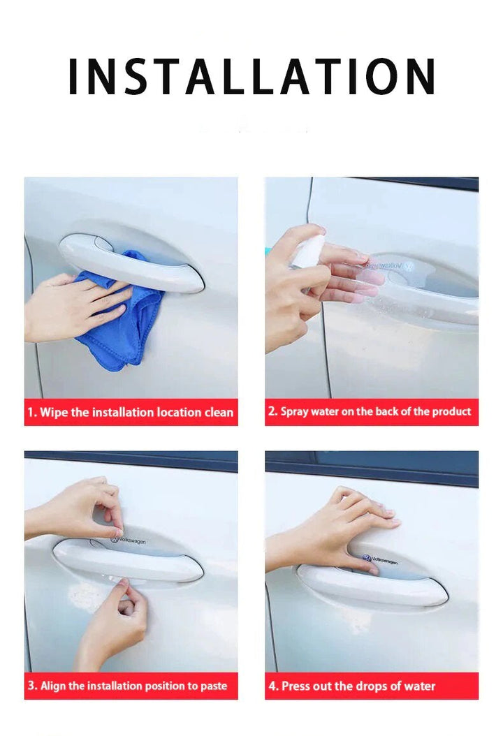 Car Door Handle Stickers Protector