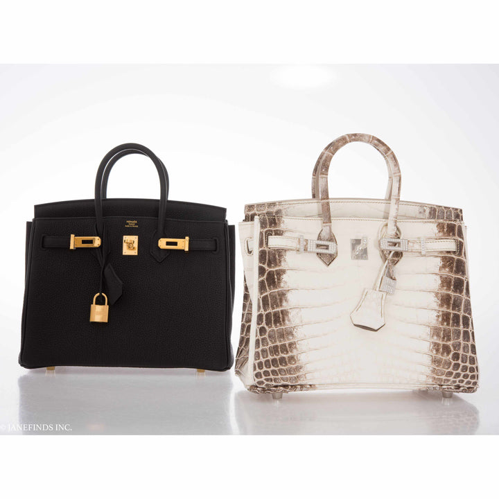 Hermès Birkin 25 Black Togo Gold Hardware