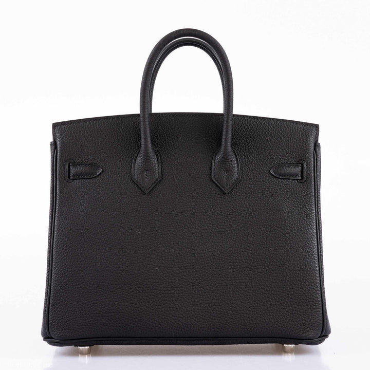 Hermès Birkin 25 Black Togo Palladium Hardware