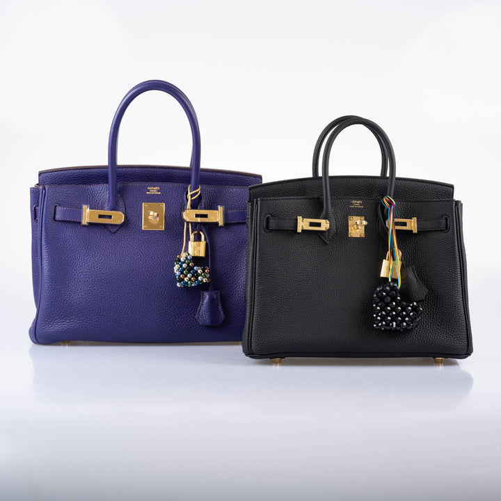 Hermès Birkin 25 Black Togo with Gold Hardware - 2020, Y