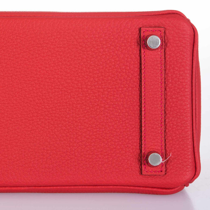 Hermès Birkin 25 Geranium Togo Palladium Hardware