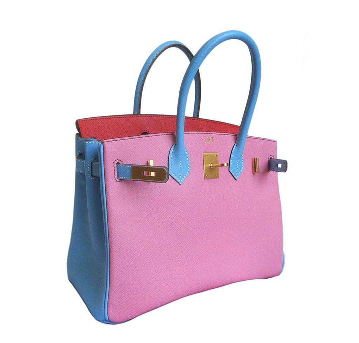 Hermès Birkin Special Order Bag 30 Tri-Color Epsom