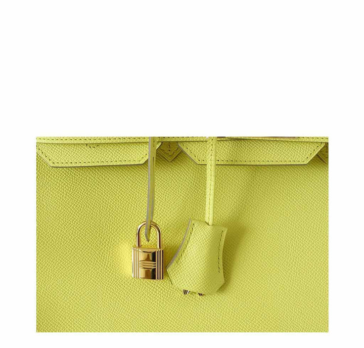 Hermès Birkin 35 Souffre Yellow Bag