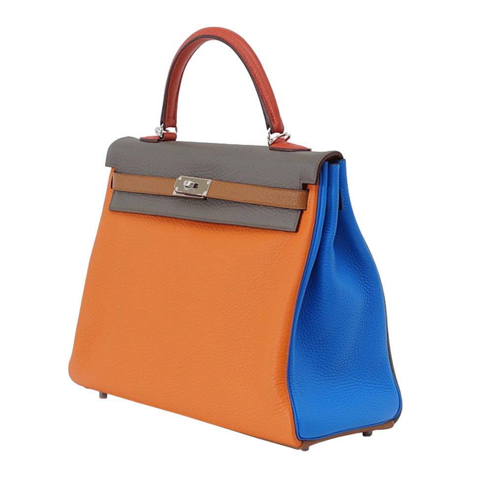 Hermès Kelly 35 Supple Arlequin Bag - Limited Edition