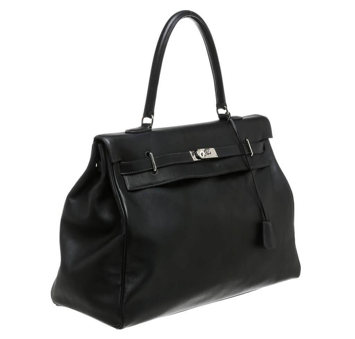 Hermès Relax Travel Bag Kelly 50 Black