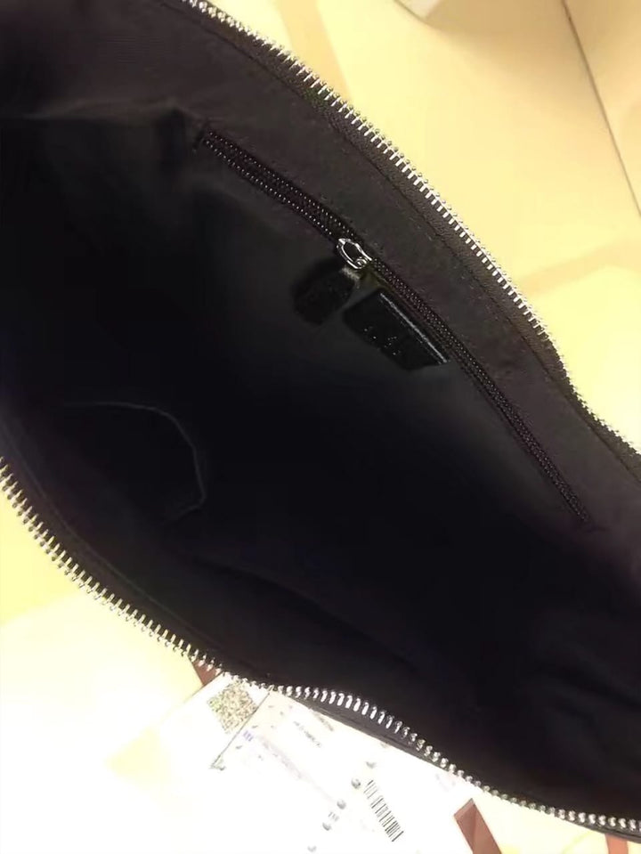 Original Web Medium Messenger Bag - Black Signature Canvas