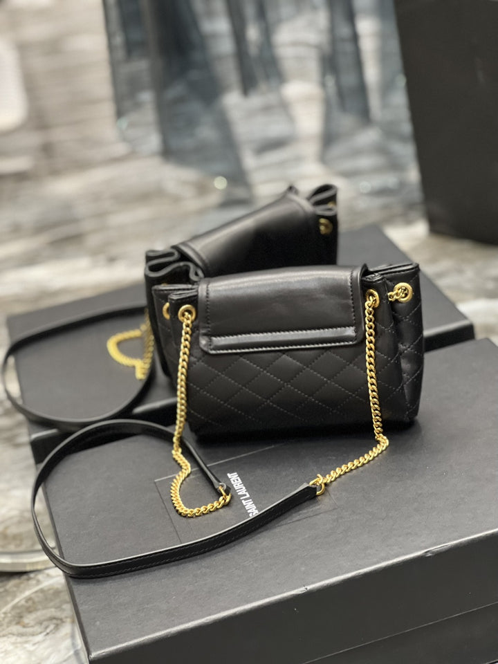 YSL Mini Nolita In original Lambskin Bag