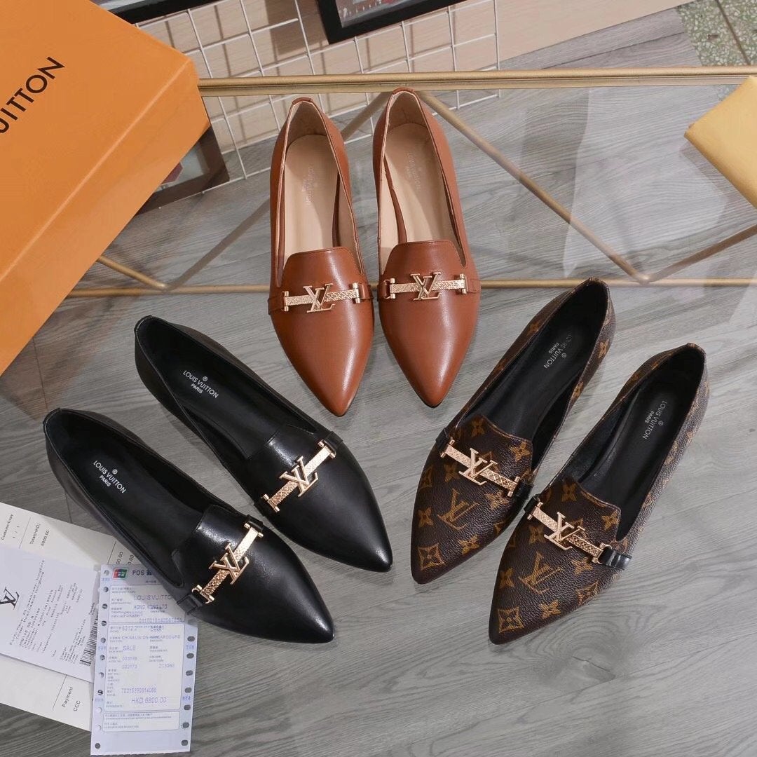 Ladies' low-heeled shoes ,size 35-41