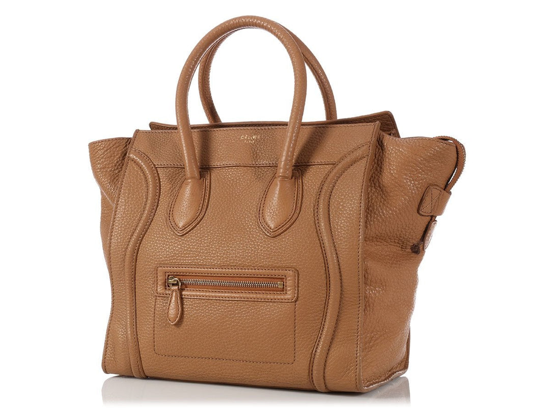 Céline Camel Mini Luggage