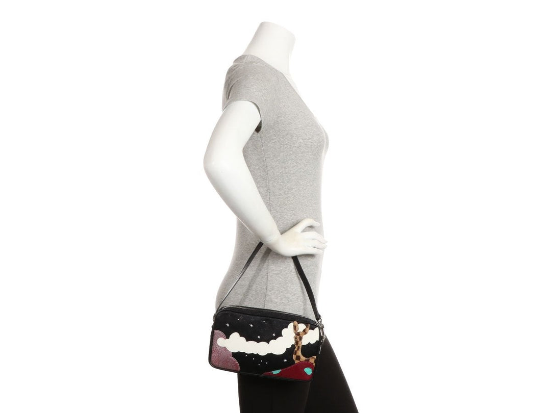 L*V Black Conte de Fées Pochette