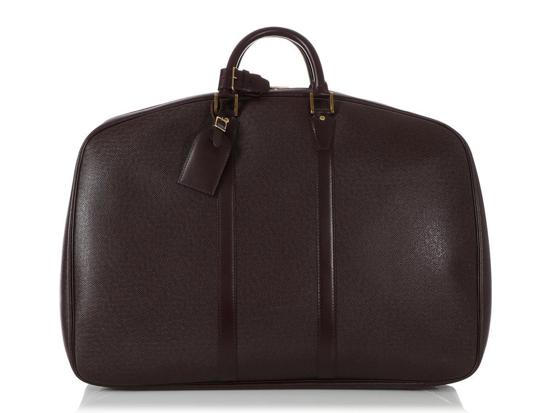 Louis Vuitton Aubergine Taiga Helanga 1 Poche Travel Bag