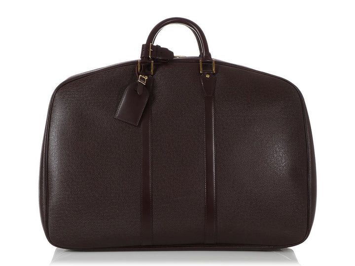 Louis Vuitton Aubergine Taiga Helanga 1 Poche Travel Bag