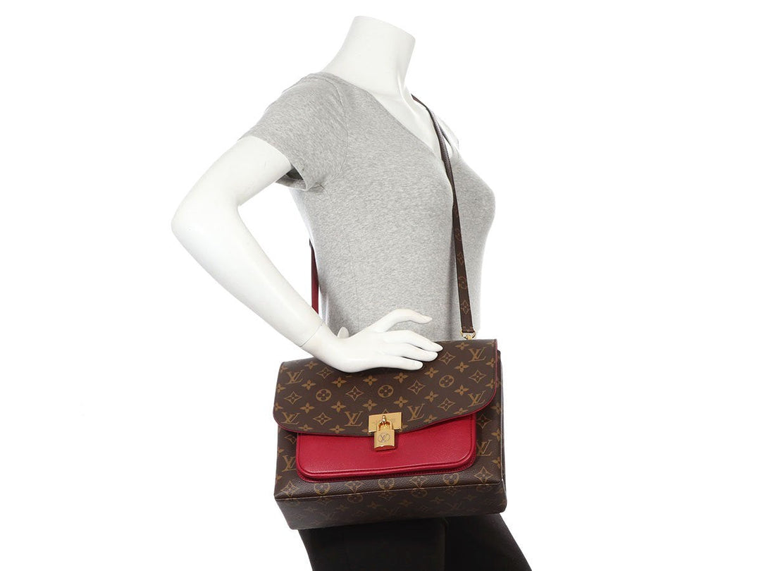 L*V Monogram Marignan Lié de Vin Messenger Bag