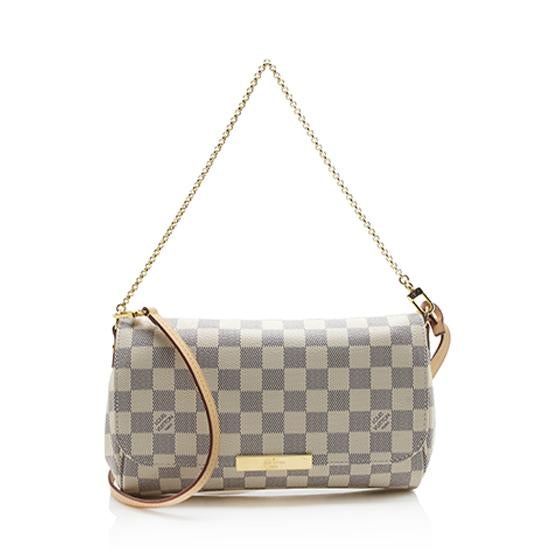 Louis Vuitton Damier Azur Favorite MM Shoulder Bag