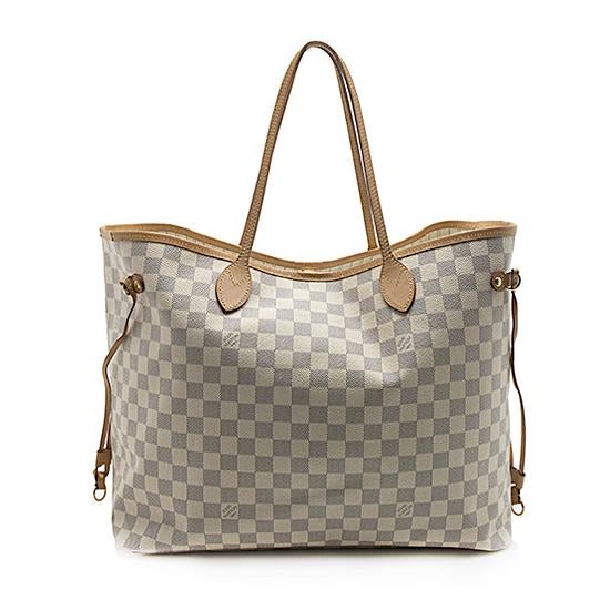 Louis Vuitton Damier Azur Neverfull GM Tote