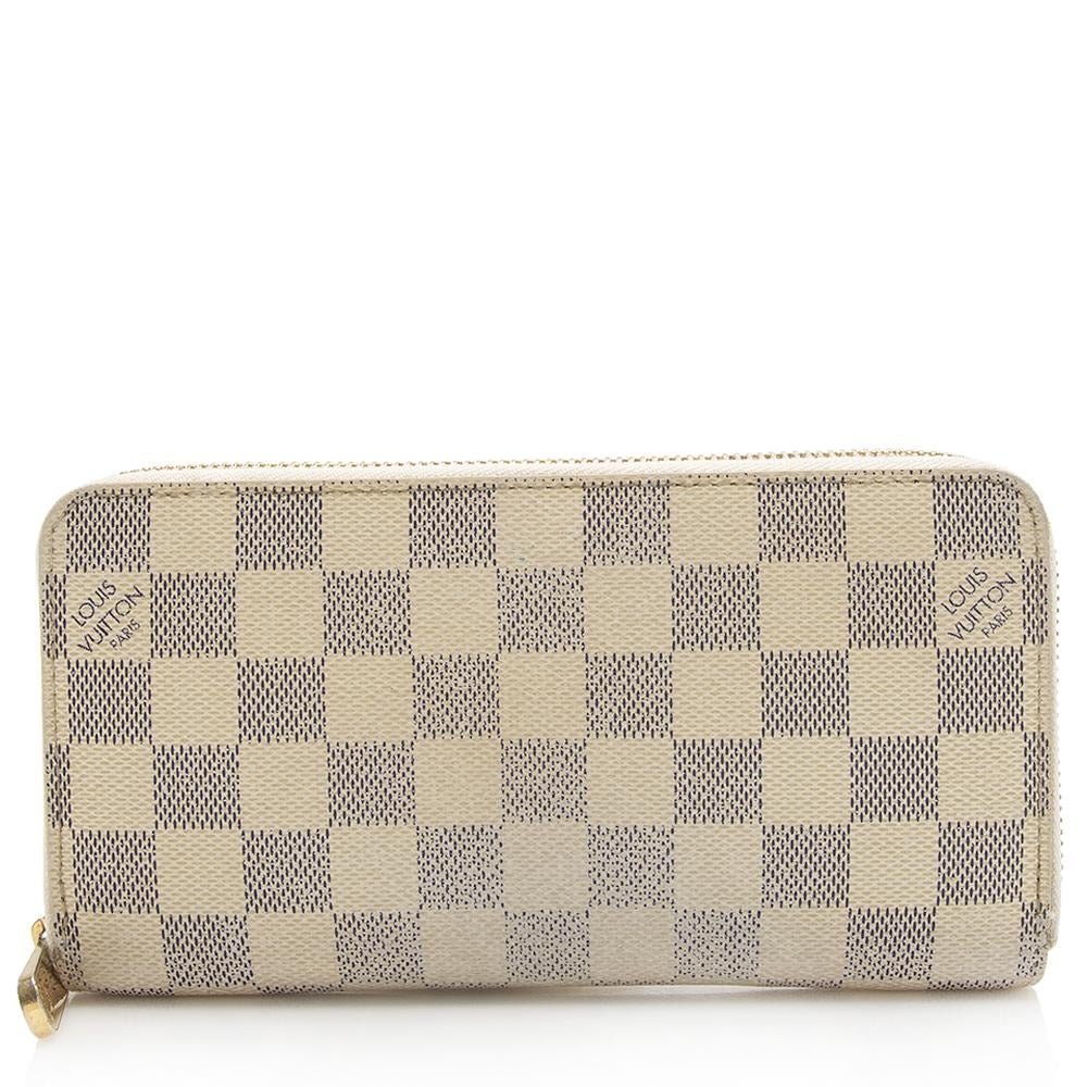 L*V Damier Azur Zippy Wallet - FINAL SALE (SHF-12990)