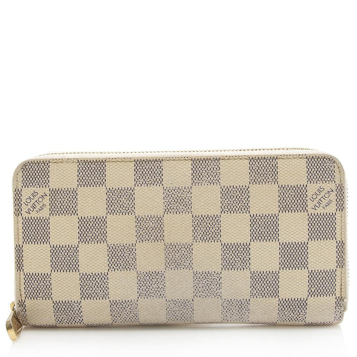 L*V Damier Azur Zippy Wallet - FINAL SALE (SHF-12990)