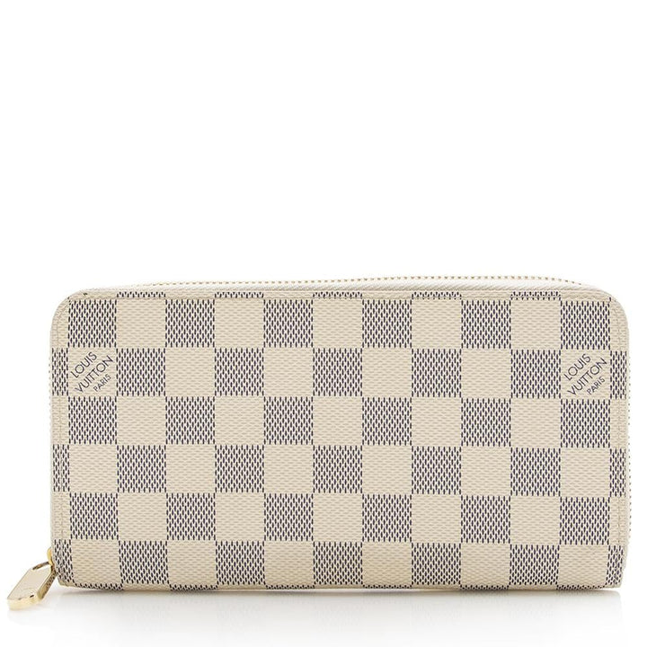 L*V Damier Azur Zippy Wallet (SHF-13216)