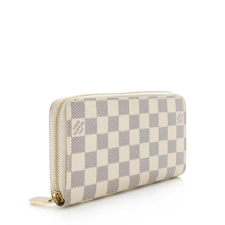 L*V Damier Azur Zippy Wallet (SHF-13216)