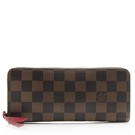 Louis Vuitton Damier Ebene Clemence Wallet