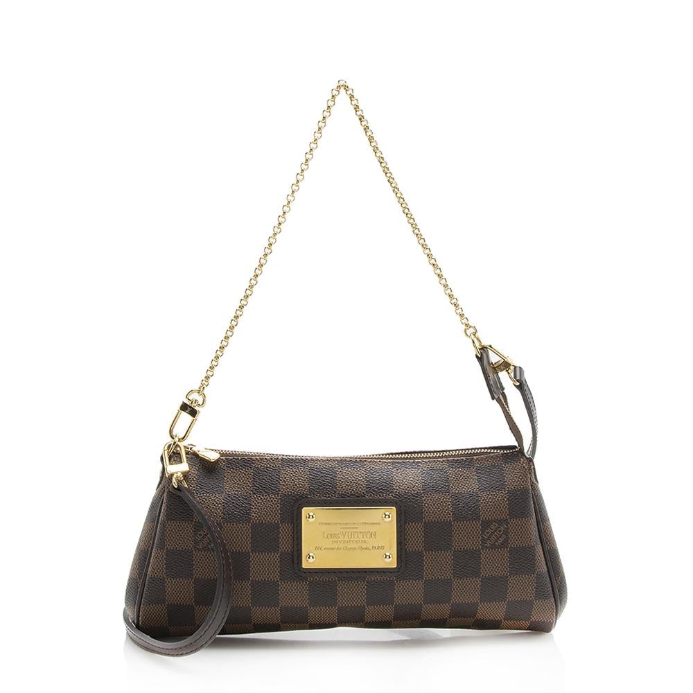 Louis Vuitton Damier Ebene Eva Clutch