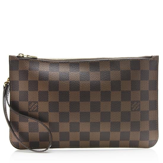 Louis Vuitton Damier Ebene Neverfull MM Pochette