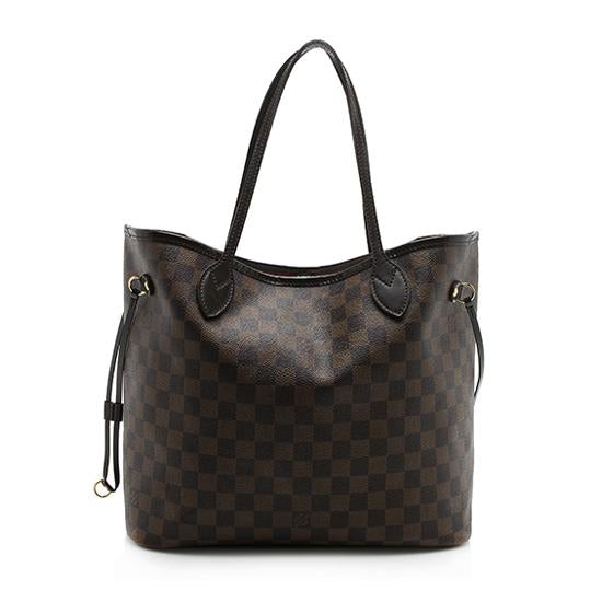 Louis Vuitton Damier Ebene Neverfull MM Tote